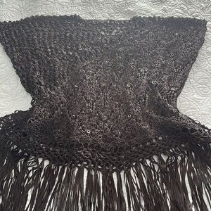 MNG pullover shawl one size